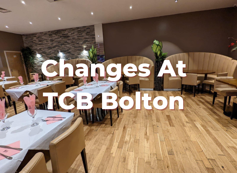 New booths at newly refurbished TCB Bolton